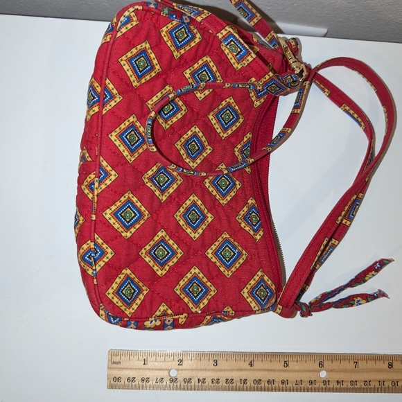 COPY - ๐ $3/$15 Vera Bradley "Villa Red" Small Crossbody Purse - Picture 11 of 16